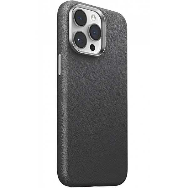 Husa MagSafe pentru Apple iPhone 15 Pro, Joyroom, Neagra