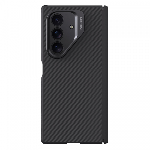 Husa MagSafe pentru Samsung Galaxy Z Fold7 F966, Nillkin, CarboProp with Camera Cutout, Neagra