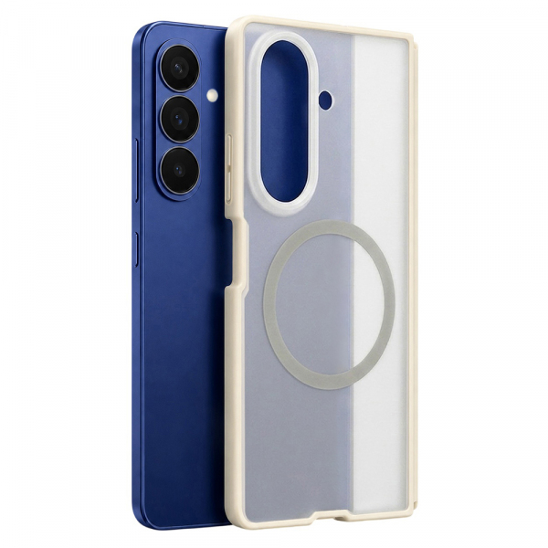 Husa MagSafe pentru Samsung Galaxy Z Fold8 Ultra F976, Blueo, Skin Friendly Anti-Drop, Gri Satinata