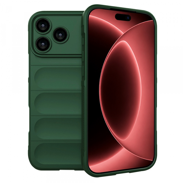 Husa pentru Apple iPhone 18 Pro Max / 17 Pro Max, Techsuit, Magic Shield, Verde