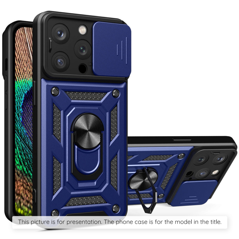 Husa pentru Motorola Razr Fold, Techsuit, CamShield, Albastra