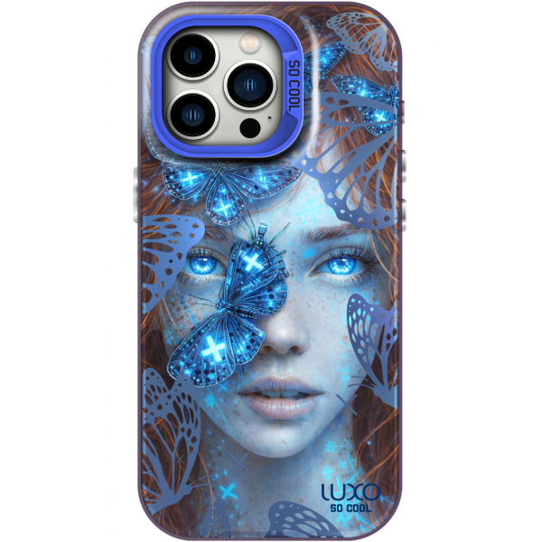 Husa pentru Samsung Galaxy S26 S942, LUXO So CooL, ArcadiA Butterfly Girl, Multicolor