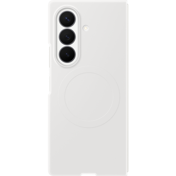 Husa pentru Samsung Galaxy Z Fold8 Ultra F976, Silicone Magnet Case, Alba EF-EF976CWEGWW