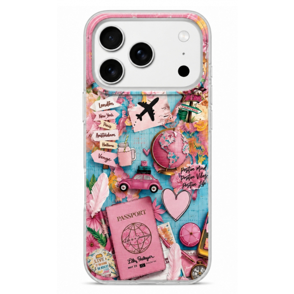 Husa pentru Samsung Galaxy A07 5G A076 / A07 4G A075, Perfect Case, Dreamora Pink Flight, Multicolor