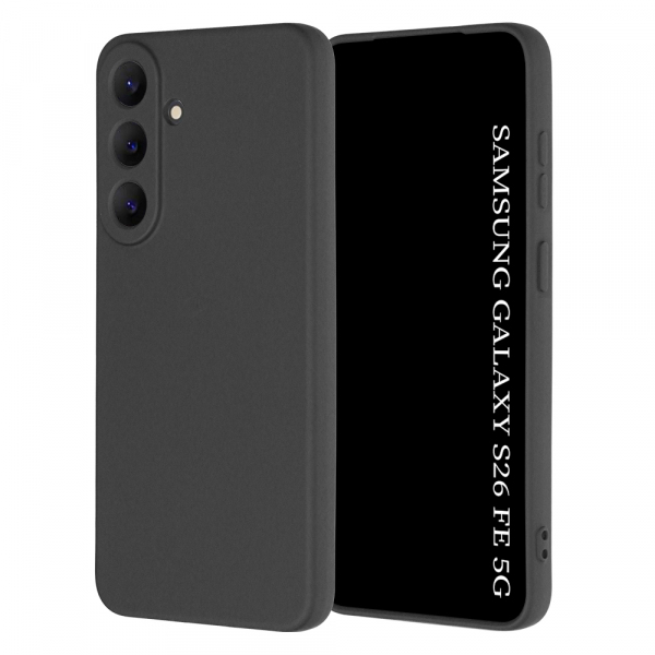 Husa pentru Samsung Galaxy S26 FE S741 / S25 FE, Techsuit, SoftFlex, Neagra