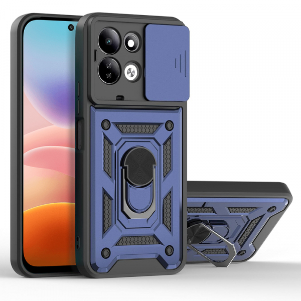 Husa pentru Xiaomi Redmi 17 5G / 17 4G, Techsuit, CamShield, Albastra