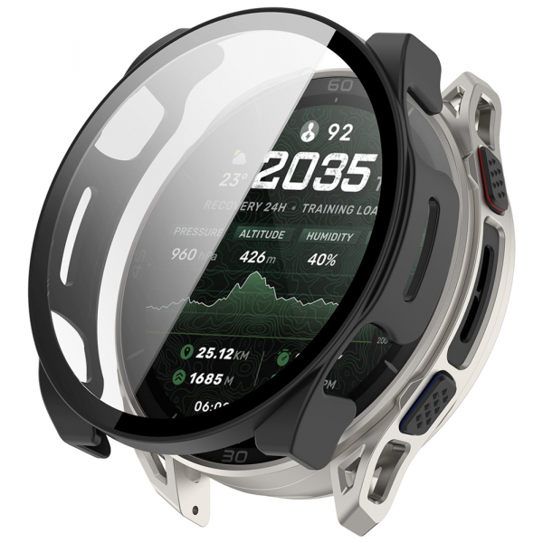 Husa Techsuit Defense360 Pro pentru Amazfit Cheetah 2 Ultra, Neagra