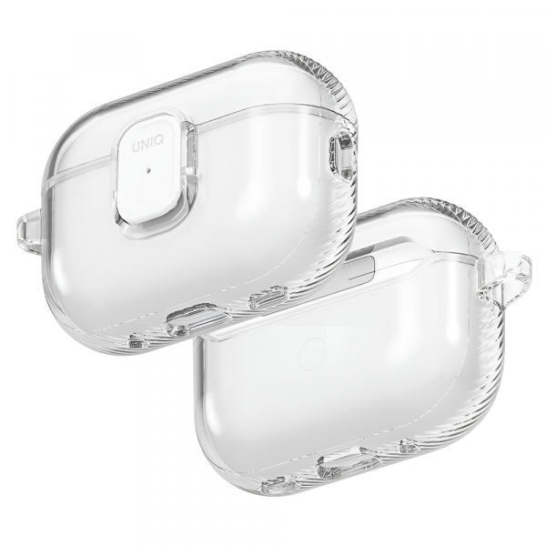 Husa UNIQ Glase Pro pentru Apple AirPods Pro 3, Transparenta