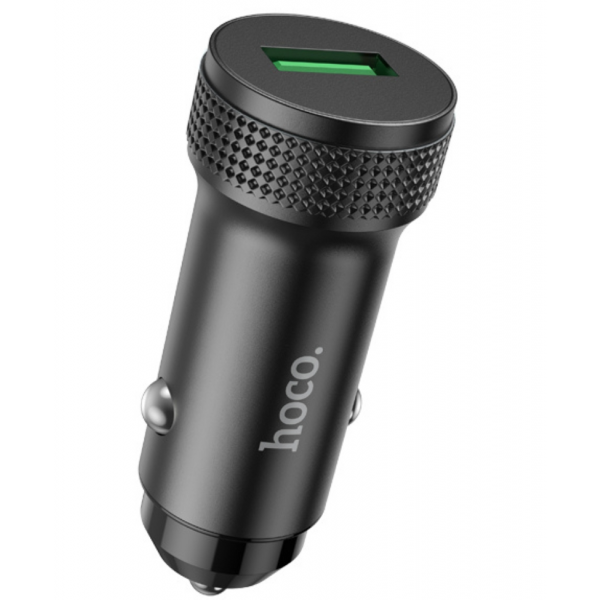 Incarcator Auto HOCO Z49A, 18W, 3A, 1 x USB-A, Negru