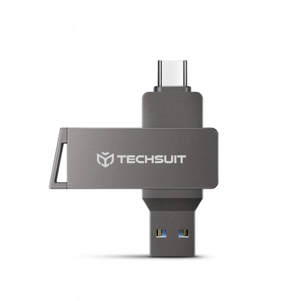Memorie Externa USB-A 3.0 / USB-C Techsuit THSM19, 32Gb