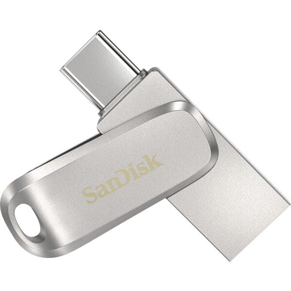 Memorie Externa USB-A 3.2 / USB-C SanDisk Ultra Luxe Dual Drive, 256Gb SDDDC4-256G-G46