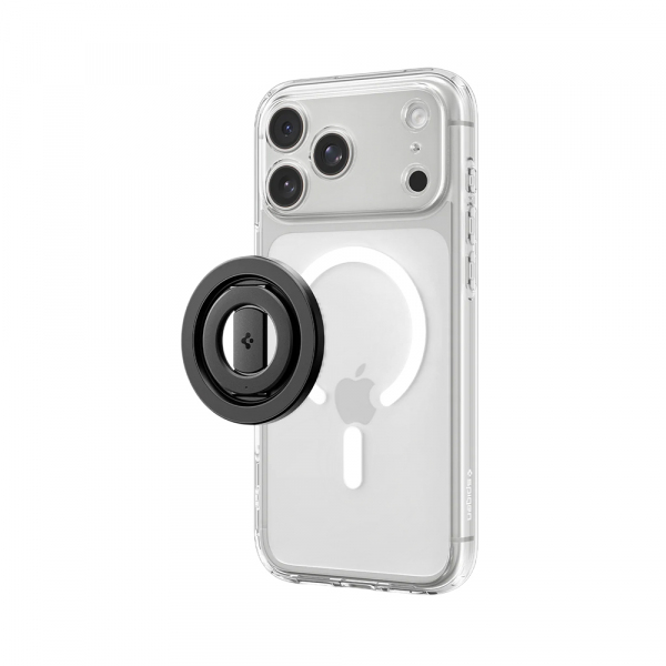 Suport Inel Spigen OM108 Mag Fit+, Universal, Negru AMP11739
