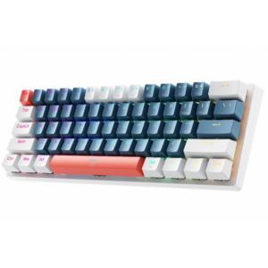 Tastatura Gaming Wired USB Machenike K500-B61 Mechanical, RGB, Backlight Albastru, Albastra Alba