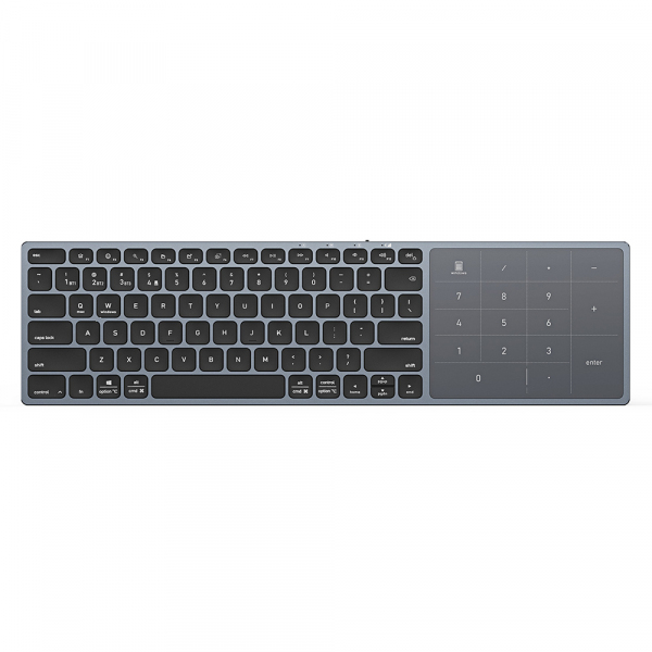 Tastatura Wireless DUX DUCIS LK, BT / Wi-Fi, Neagra