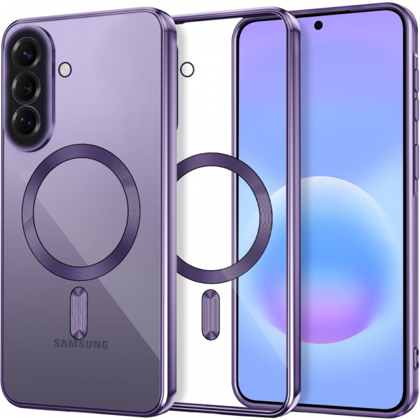 Husa MagSafe pentru Samsung Galaxy A37 5G, Tech-Protect, Magflex, Violet