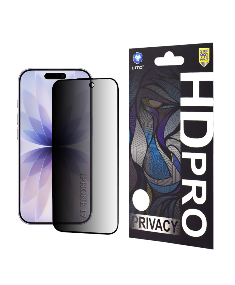 Geam Soc Protector Privacy iPhone 16 Pro, iPhone 17, iPhone 18 Pro / 17 Pro
