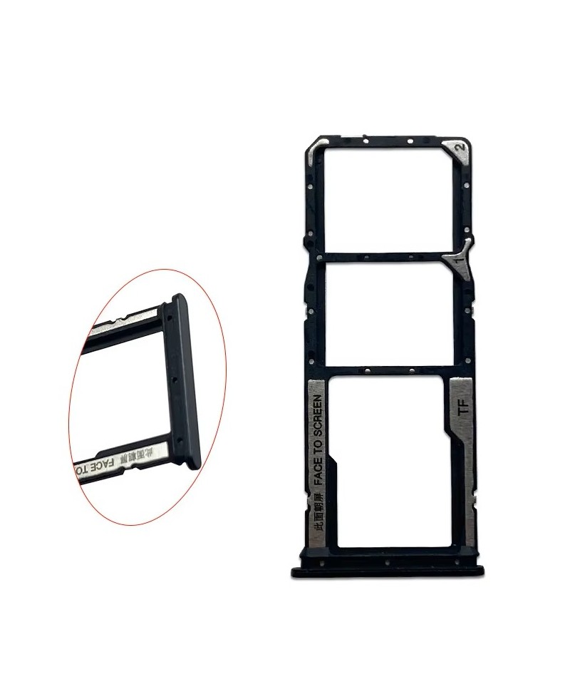Suport Sim Xiaomi Redmi A3, 23129RN51X, 23129RN51H Negru