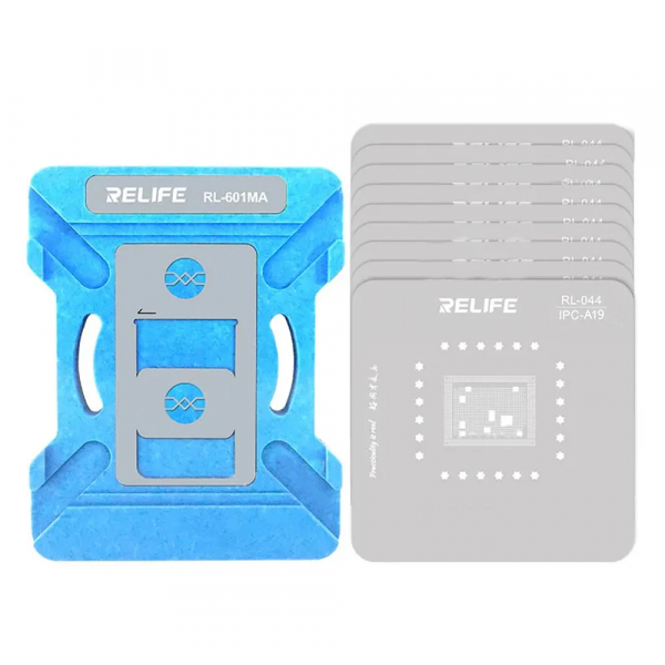 Suport de Lucru Reballing Relife RL-601MA pentru CPU Apple A8 - A19
