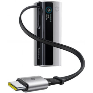 Baterie Externa Baseus EnerGeek GR11, 20000mAh, 145W, QC + PD, 1 x USB-A - 3 x USB-C, Argintie E0027B02