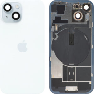 Capac Baterie Apple iPhone 15, Albastru, Swap Premium