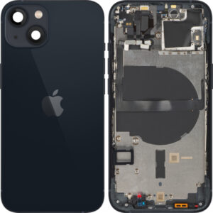 Capac Baterie Apple iPhone 13 mini, Cu Carcasa Mijloc, Negru (Midnight), Swap Premium