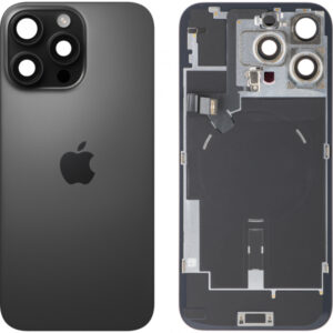 Capac Baterie Apple iPhone 16 Pro Max, Negru (Black Titanium), Swap Premium