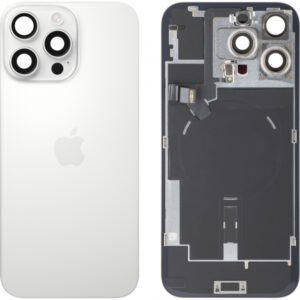 Capac Baterie Apple iPhone 16 Pro Max, Alb (White Titanium), Swap Premium
