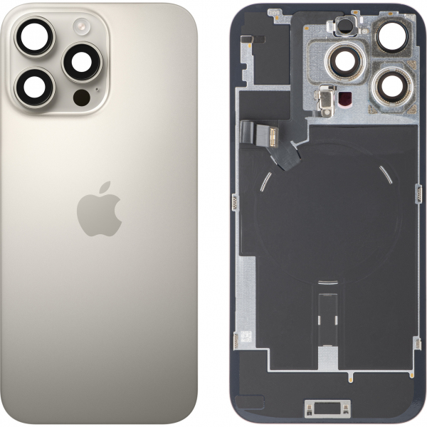 Capac Baterie Apple iPhone 16 Pro Max, Bej (Natural Titanium), Swap Premium
