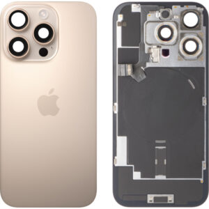 Capac Baterie Apple iPhone 16 Pro, Auriu (Desert Titanium), Swap Premium