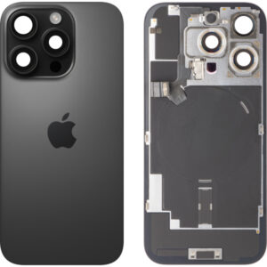 Capac Baterie Apple iPhone 16 Pro, Negru (Black Titanium), Swap Premium