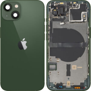 Capac Baterie Apple iPhone 13, Cu Carcasa Mijloc, Verde, Swap Premium