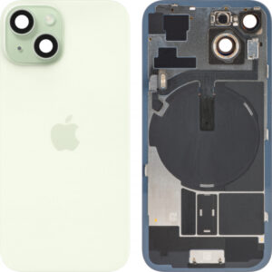 Capac Baterie Apple iPhone 15, Verde, Swap Premium