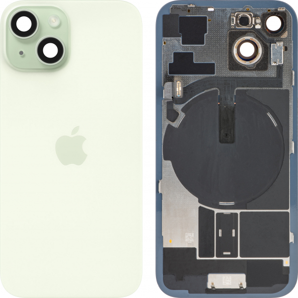 Capac Baterie Apple iPhone 15, Verde, Swap Premium