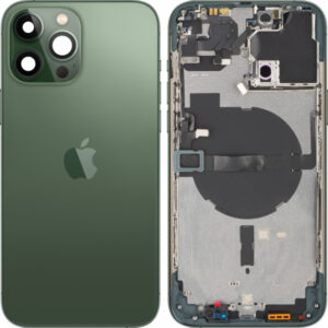 Capac Baterie Apple iPhone 13 Pro Max, Cu Carcasa Mijloc, Verde (Alpine Green), Swap Premium