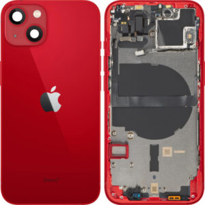 Capac Baterie Apple iPhone 13, Cu Carcasa Mijloc, Rosu, Swap Premium