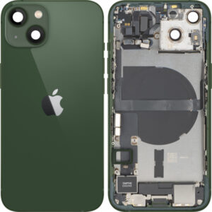 Capac Baterie Apple iPhone 13, Cu Carcasa Mijloc, Full Parts, Verde, Swap Premium