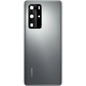 Capac Baterie Huawei P40 Pro, Argintiu (Silver Frost), Swap