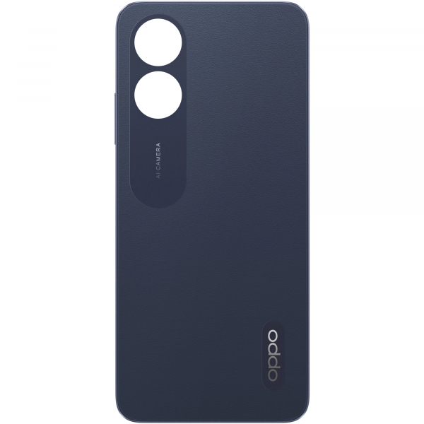 Capac Baterie Oppo A17, Bleumarin (Midnight Black), Swap