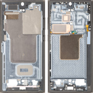 Carcasa Mijloc Samsung Galaxy S24 Ultra S928, Neagra, Swap