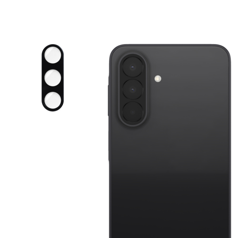 Folie de protectie Camera Spate Techsuit pentru Samsung Galaxy A27 5G, Sticla Securizata, Neagra