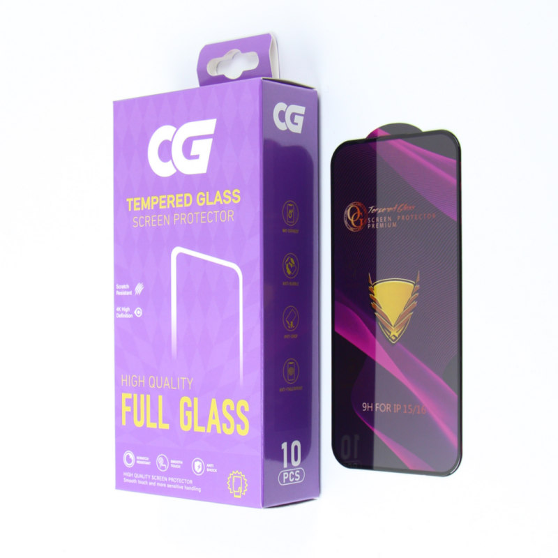 Folie de protectie Ecran OG Premium pentru Samsung Galaxy S25 S931, Sticla Securizata, Full Glue, Set 10 bucati, Neagra