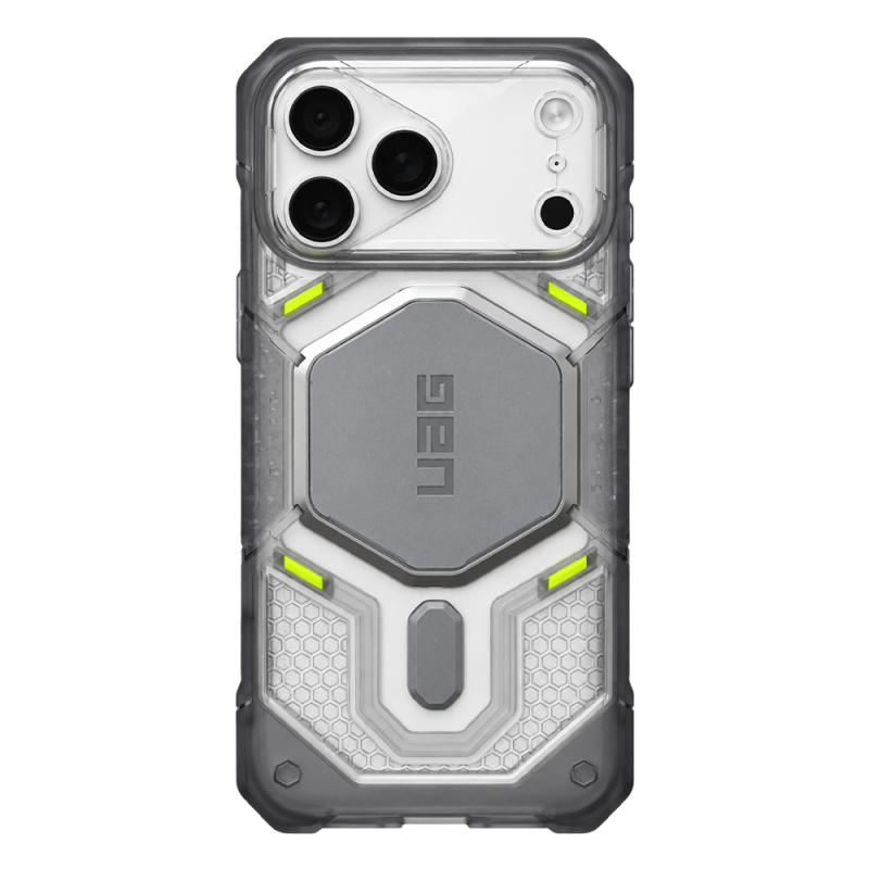Husa MagSafe pentru Apple iPhone 18 Pro / 17 Pro, Urban Armor Gear, Monarch Pro, Argintie