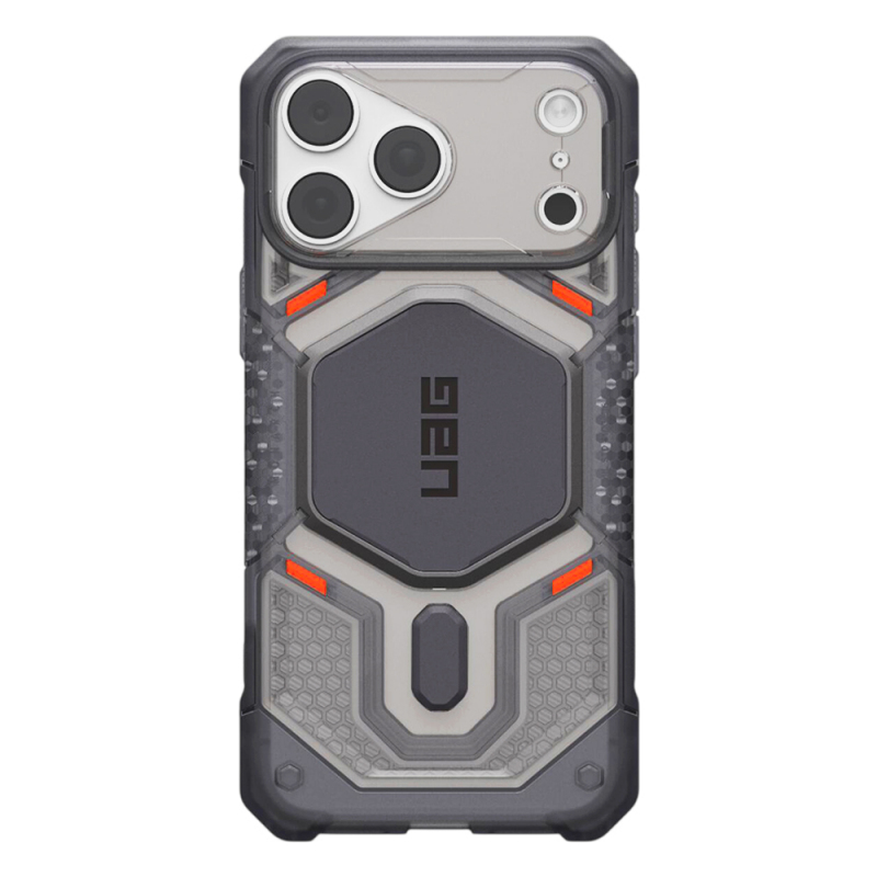Husa MagSafe pentru Apple iPhone 18 Pro / 17 Pro, Urban Armor Gear, Monarch Pro, Gri Deschis