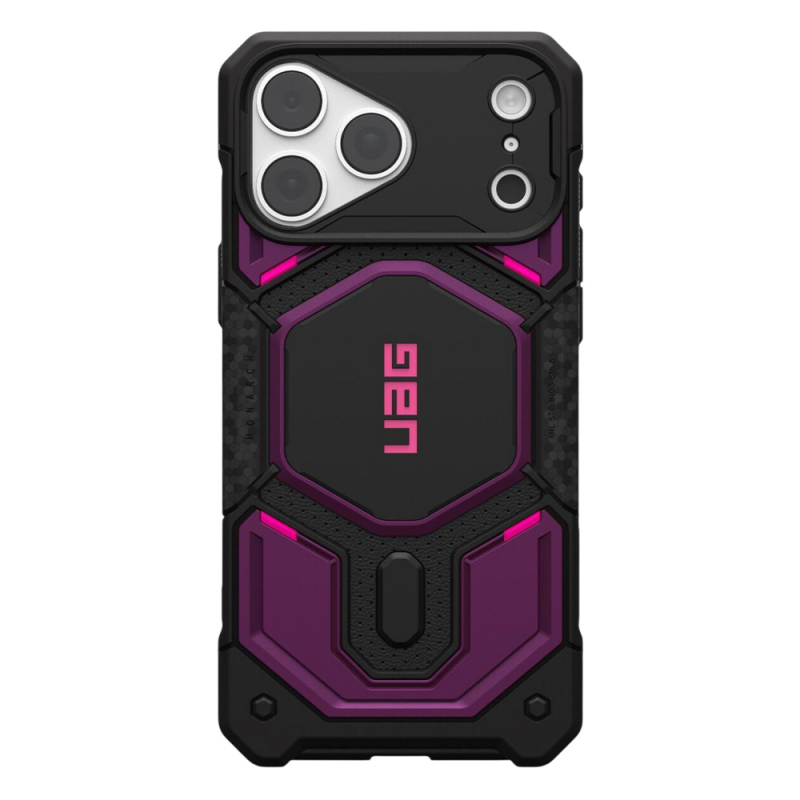 Husa MagSafe pentru Apple iPhone 18 Pro / 17 Pro, Urban Armor Gear, Monarch Pro, Mov