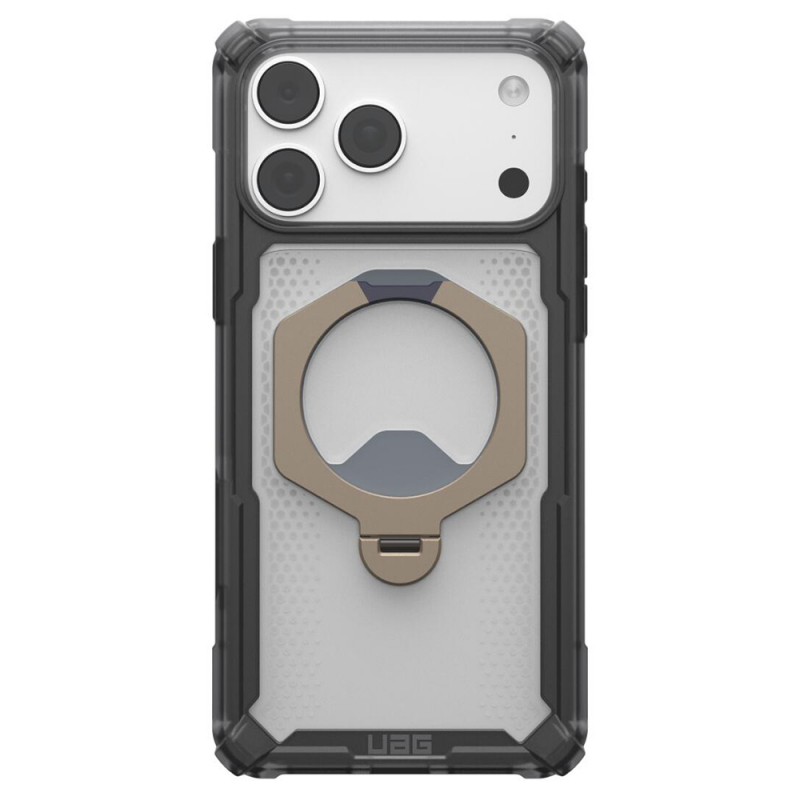 Husa MagSafe pentru Apple iPhone 18 Pro / 17 Pro, Urban Armor Gear, Plasma XTE, Gri