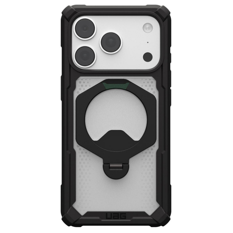 Husa MagSafe pentru Apple iPhone 18 Pro / 17 Pro, Urban Armor Gear, Plasma XTE, Neagra Transparenta