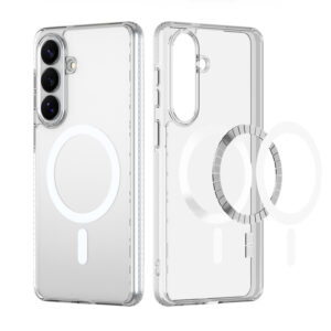 Husa MagSafe pentru Samsung Galaxy S26 S942, DUX DUCIS, Clin, Transparenta