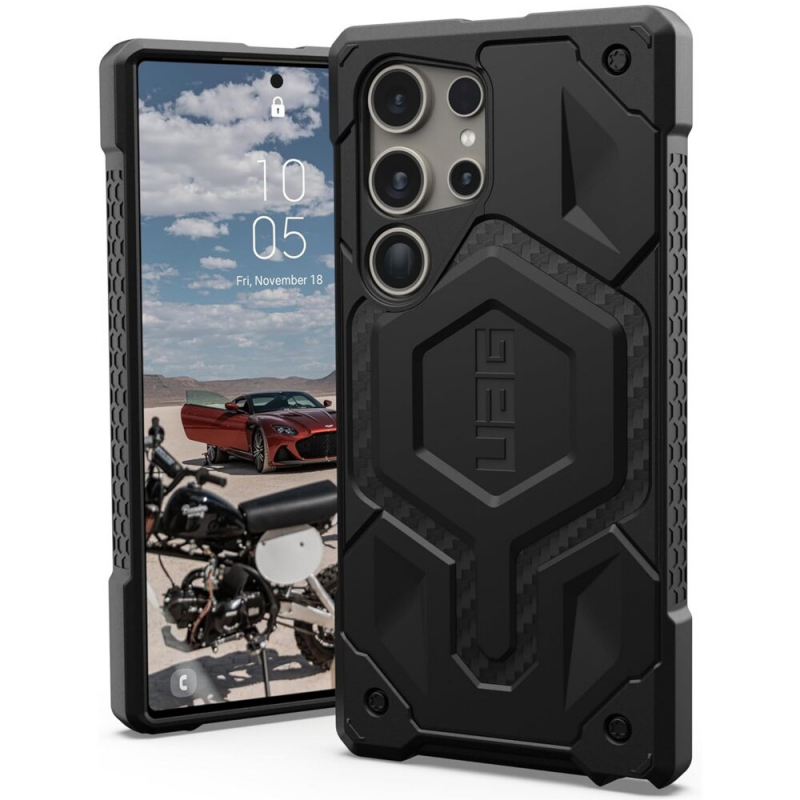 Husa MagSafe pentru Samsung Galaxy S26 Ultra S948, Urban Armor Gear, Monarch Pro, Neagra
