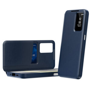 Husa pentru Samsung Galaxy A27 5G, Techsuit, SmartView, Albastra