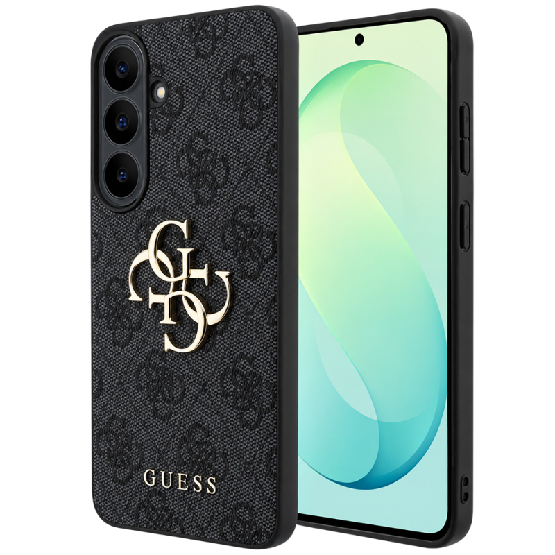 Husa pentru Samsung Galaxy S26 FE S741, Guess, 4G Metal Logo, Neagra
